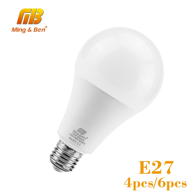 4pcs/6pcs LED  E27 ڿ  / ȭƮ Lamp..